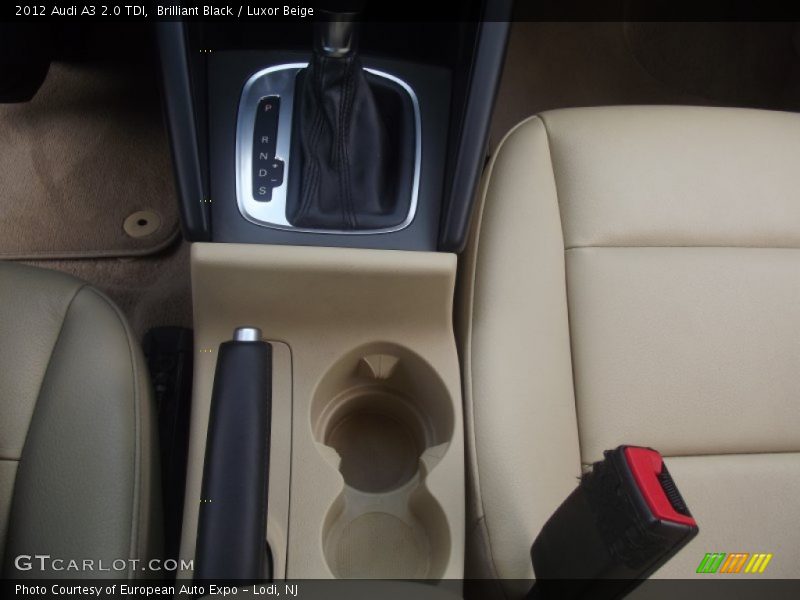 Brilliant Black / Luxor Beige 2012 Audi A3 2.0 TDI