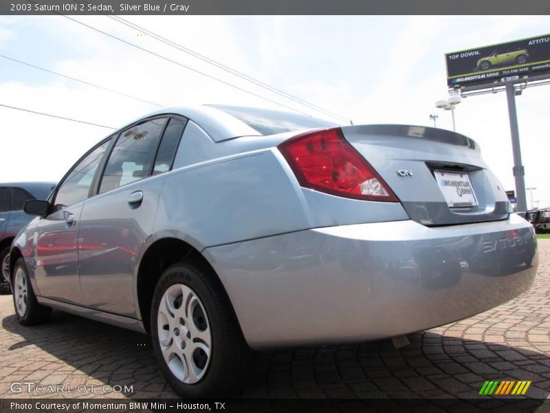 Silver Blue / Gray 2003 Saturn ION 2 Sedan