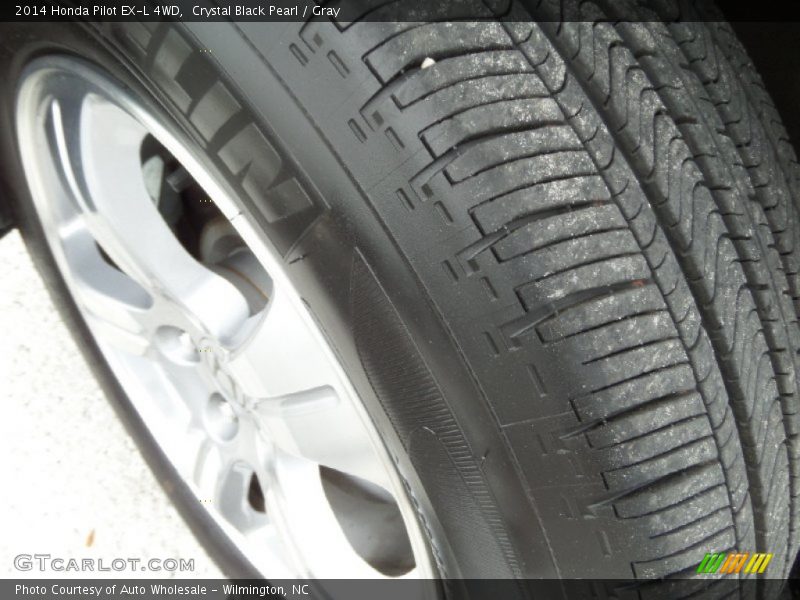 Crystal Black Pearl / Gray 2014 Honda Pilot EX-L 4WD
