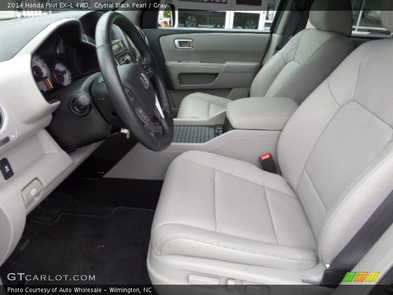  2014 Pilot EX-L 4WD Gray Interior