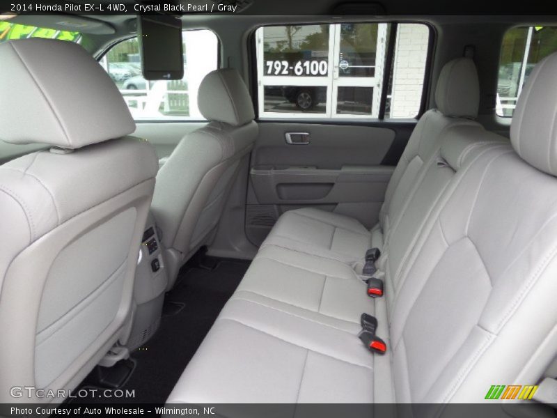 Rear Seat of 2014 Pilot EX-L 4WD