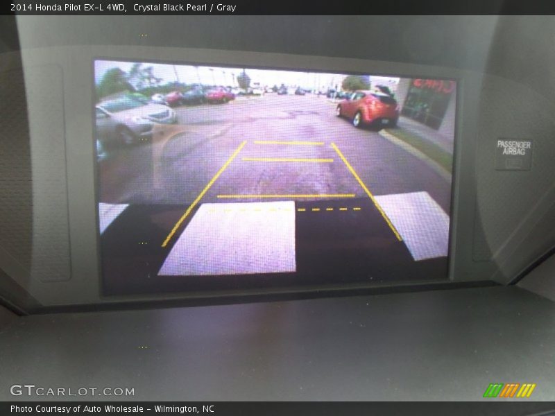 Crystal Black Pearl / Gray 2014 Honda Pilot EX-L 4WD