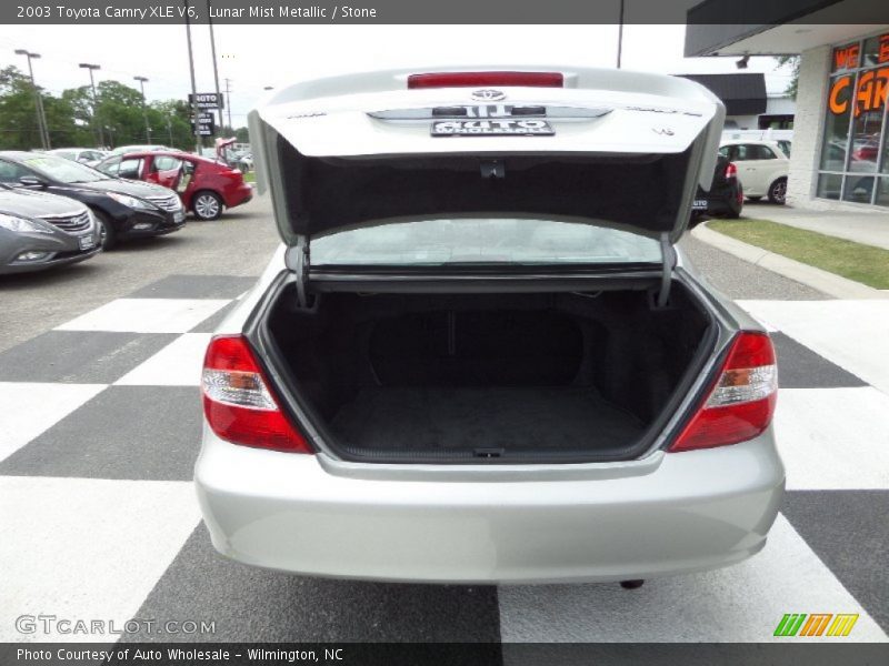 Lunar Mist Metallic / Stone 2003 Toyota Camry XLE V6