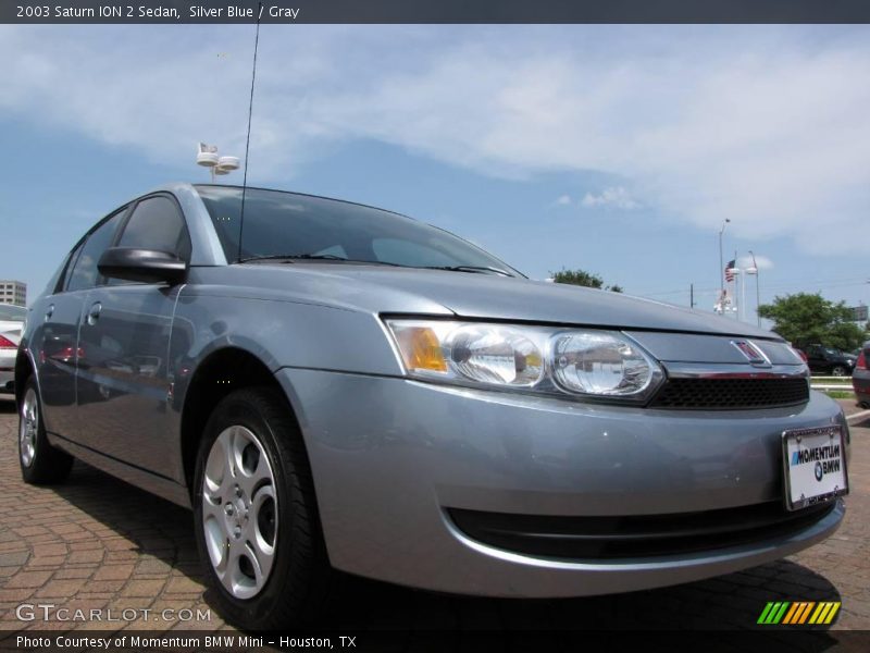 Silver Blue / Gray 2003 Saturn ION 2 Sedan