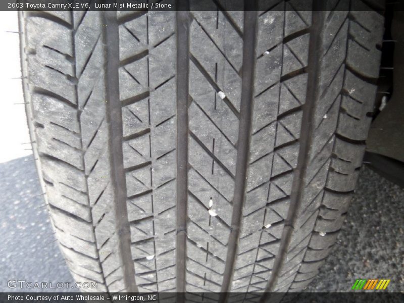 Lunar Mist Metallic / Stone 2003 Toyota Camry XLE V6