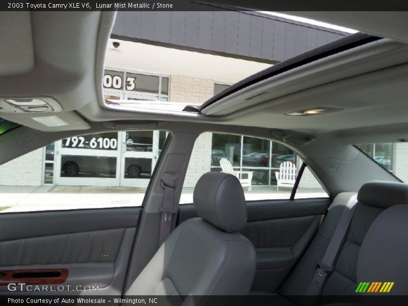 Lunar Mist Metallic / Stone 2003 Toyota Camry XLE V6