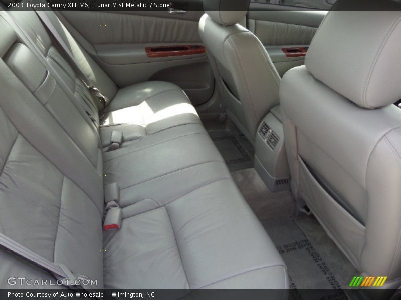 Lunar Mist Metallic / Stone 2003 Toyota Camry XLE V6