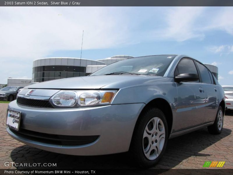 Silver Blue / Gray 2003 Saturn ION 2 Sedan