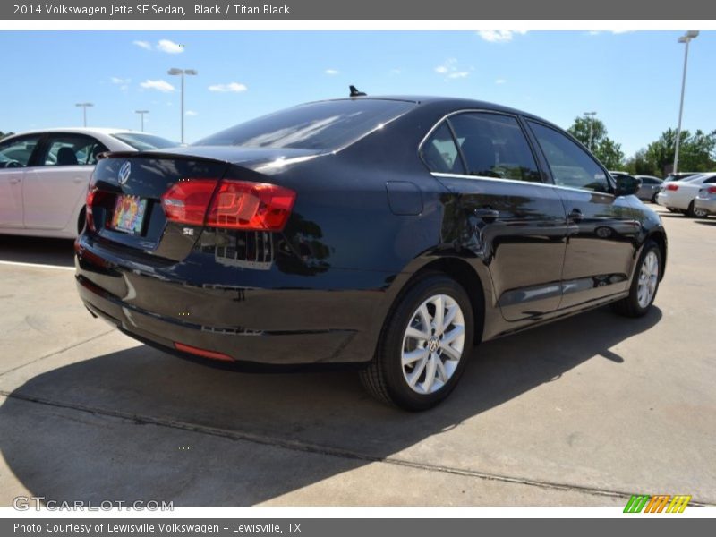 Black / Titan Black 2014 Volkswagen Jetta SE Sedan