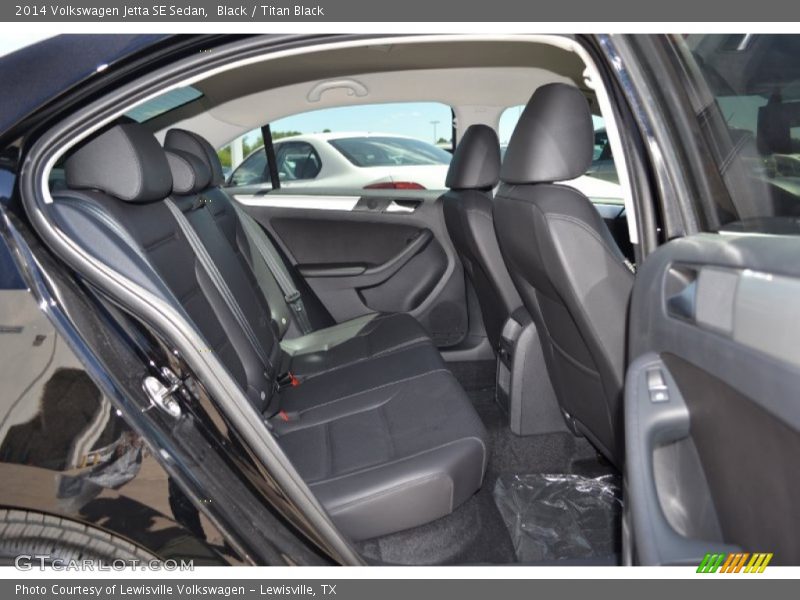 Black / Titan Black 2014 Volkswagen Jetta SE Sedan