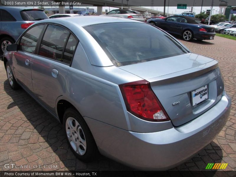 Silver Blue / Gray 2003 Saturn ION 2 Sedan