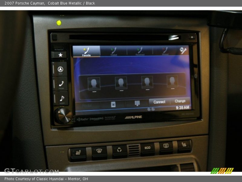 Cobalt Blue Metallic / Black 2007 Porsche Cayman