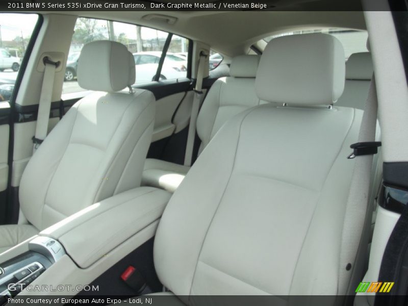 Dark Graphite Metallic / Venetian Beige 2011 BMW 5 Series 535i xDrive Gran Turismo