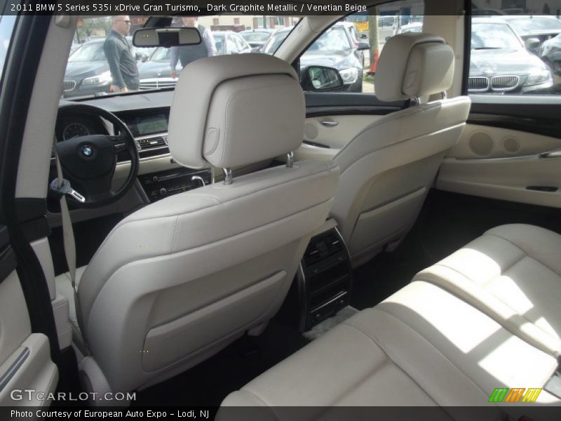 Dark Graphite Metallic / Venetian Beige 2011 BMW 5 Series 535i xDrive Gran Turismo