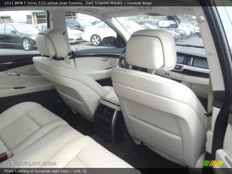 Dark Graphite Metallic / Venetian Beige 2011 BMW 5 Series 535i xDrive Gran Turismo