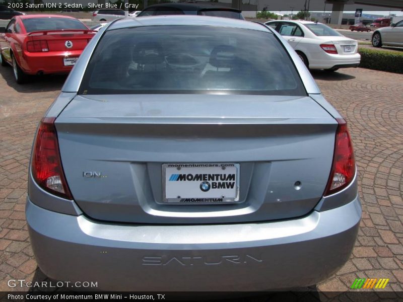 Silver Blue / Gray 2003 Saturn ION 2 Sedan