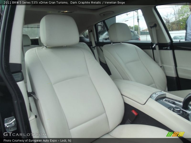 Dark Graphite Metallic / Venetian Beige 2011 BMW 5 Series 535i xDrive Gran Turismo