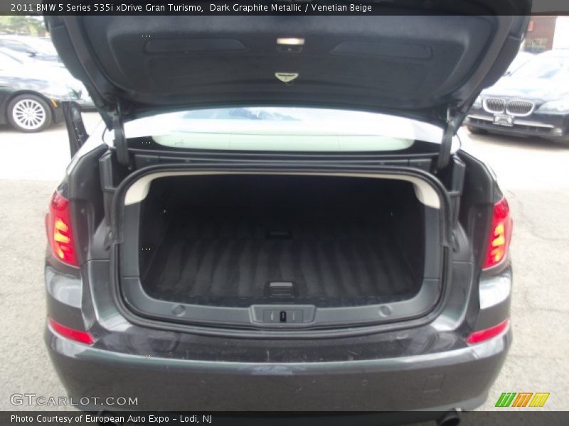 Dark Graphite Metallic / Venetian Beige 2011 BMW 5 Series 535i xDrive Gran Turismo