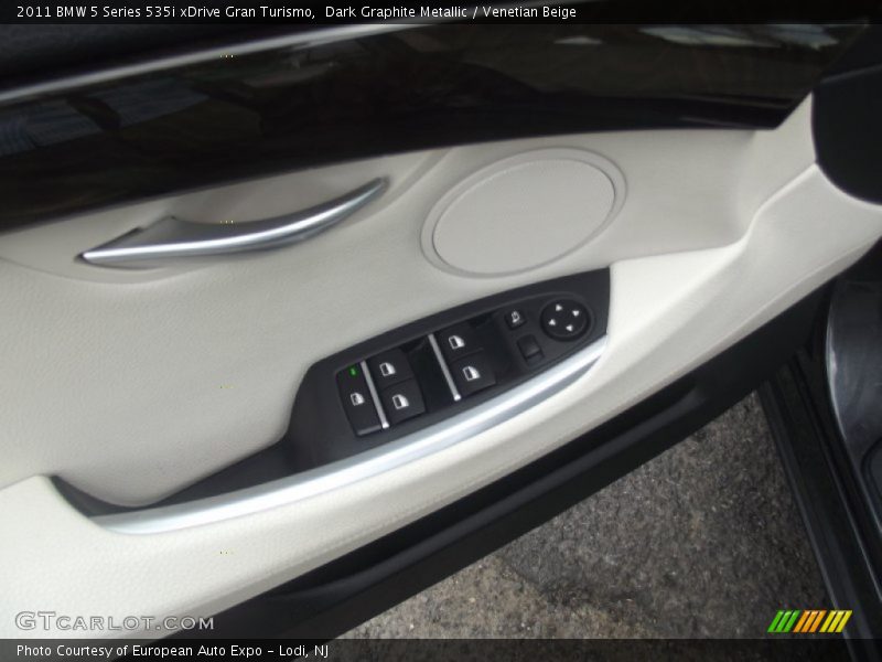 Dark Graphite Metallic / Venetian Beige 2011 BMW 5 Series 535i xDrive Gran Turismo