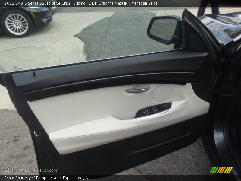 Dark Graphite Metallic / Venetian Beige 2011 BMW 5 Series 535i xDrive Gran Turismo