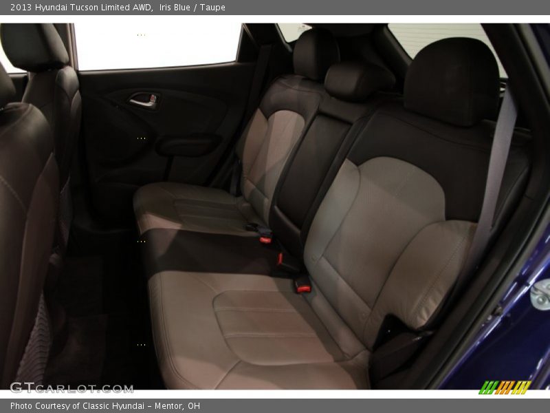 Iris Blue / Taupe 2013 Hyundai Tucson Limited AWD
