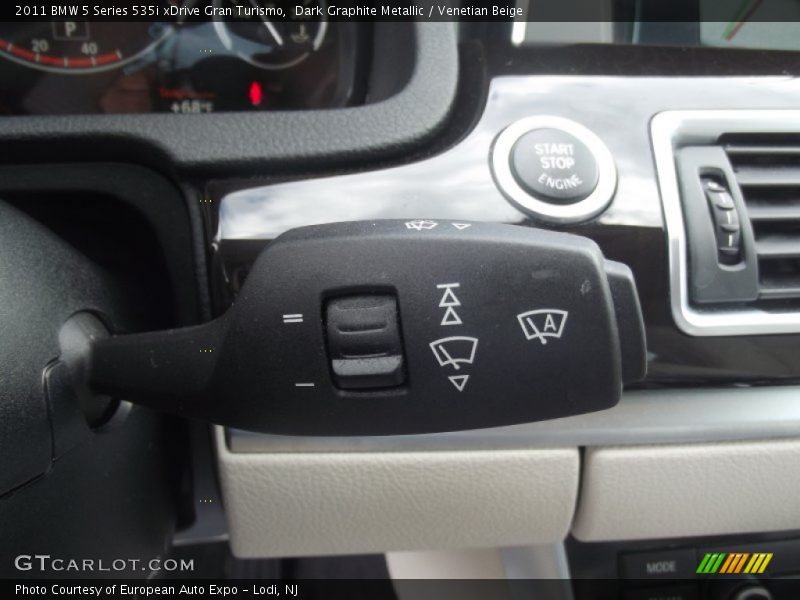 Dark Graphite Metallic / Venetian Beige 2011 BMW 5 Series 535i xDrive Gran Turismo