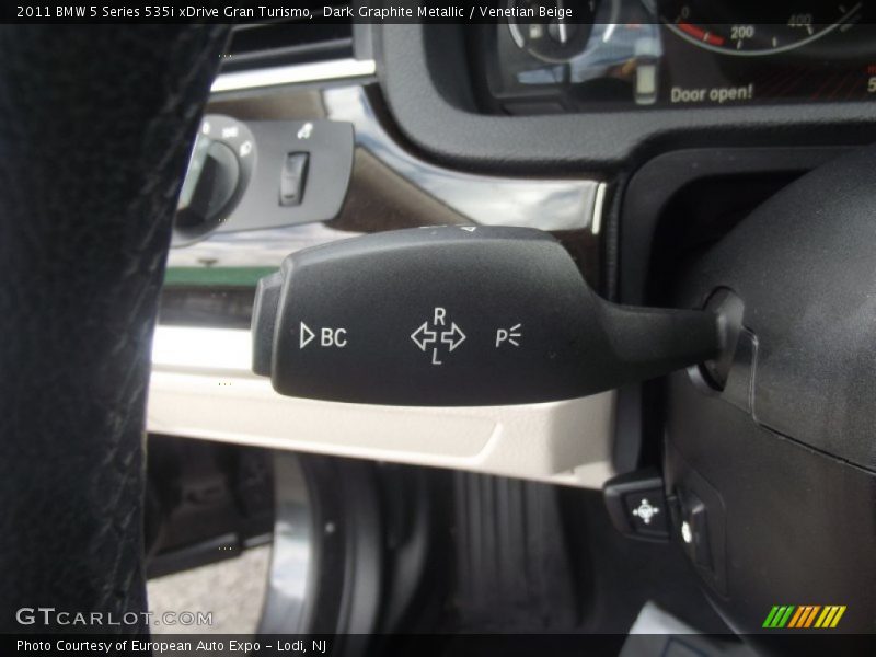Dark Graphite Metallic / Venetian Beige 2011 BMW 5 Series 535i xDrive Gran Turismo