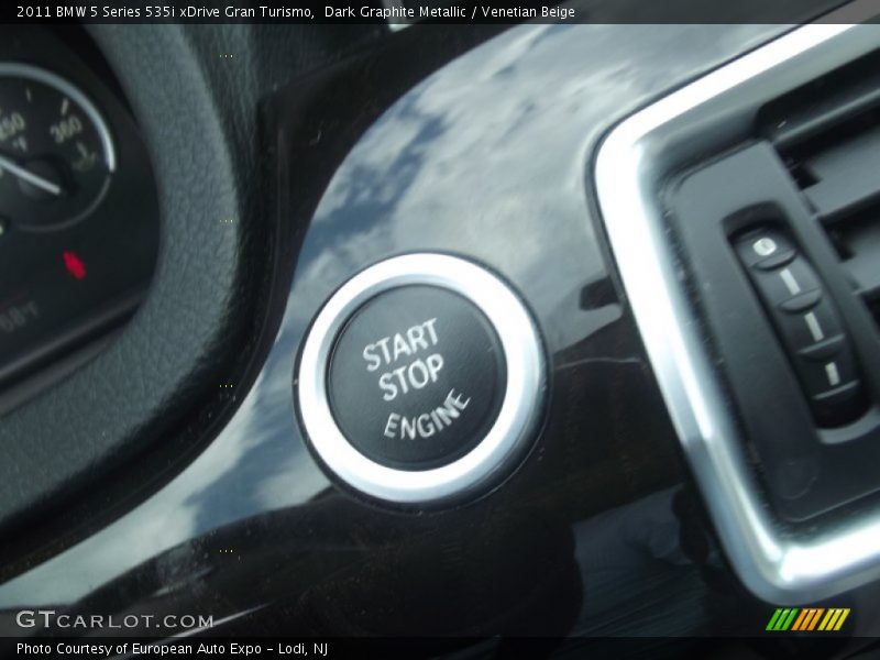 Dark Graphite Metallic / Venetian Beige 2011 BMW 5 Series 535i xDrive Gran Turismo