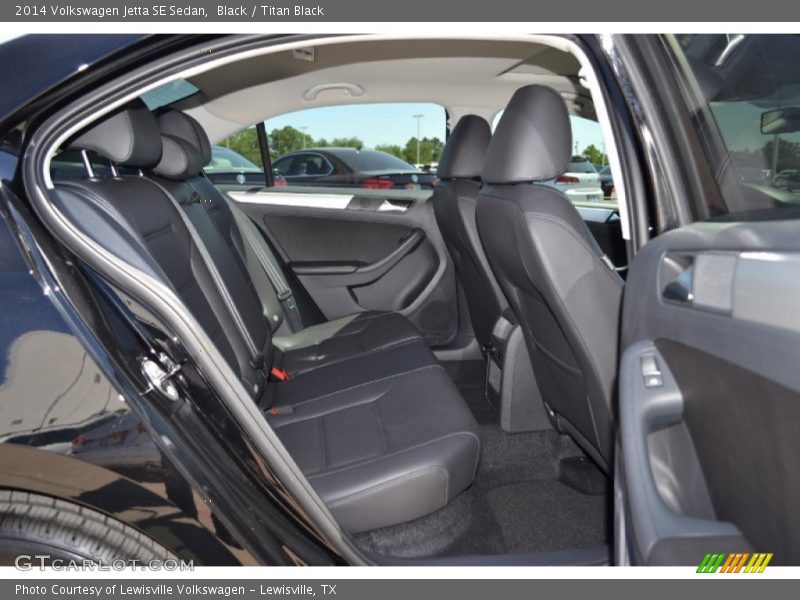 Black / Titan Black 2014 Volkswagen Jetta SE Sedan