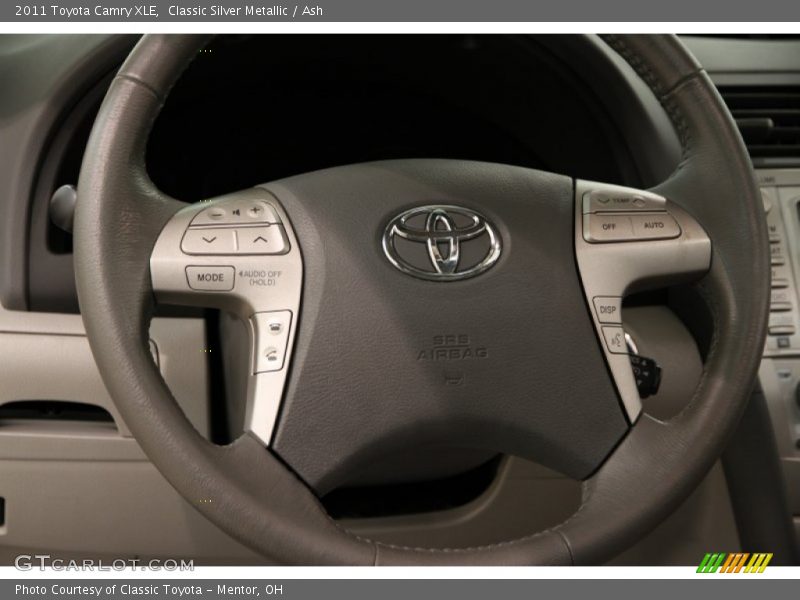 Classic Silver Metallic / Ash 2011 Toyota Camry XLE