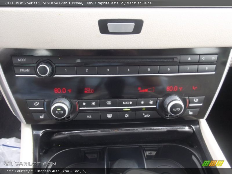 Dark Graphite Metallic / Venetian Beige 2011 BMW 5 Series 535i xDrive Gran Turismo