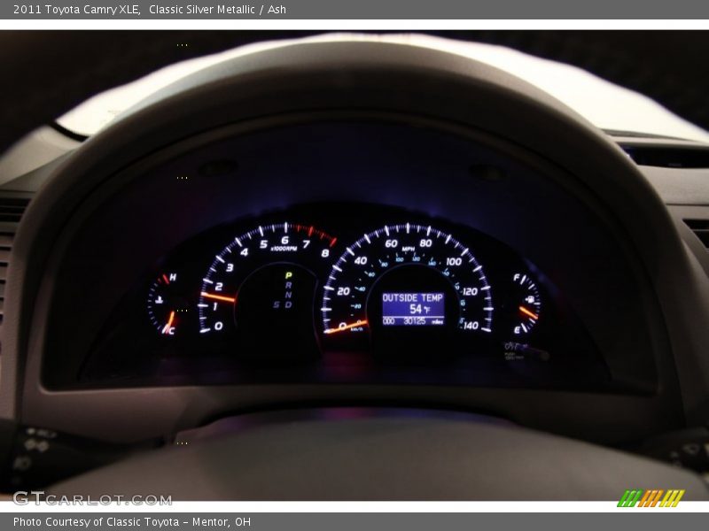 Classic Silver Metallic / Ash 2011 Toyota Camry XLE