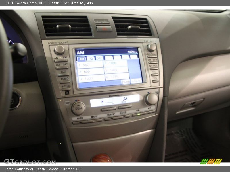 Classic Silver Metallic / Ash 2011 Toyota Camry XLE