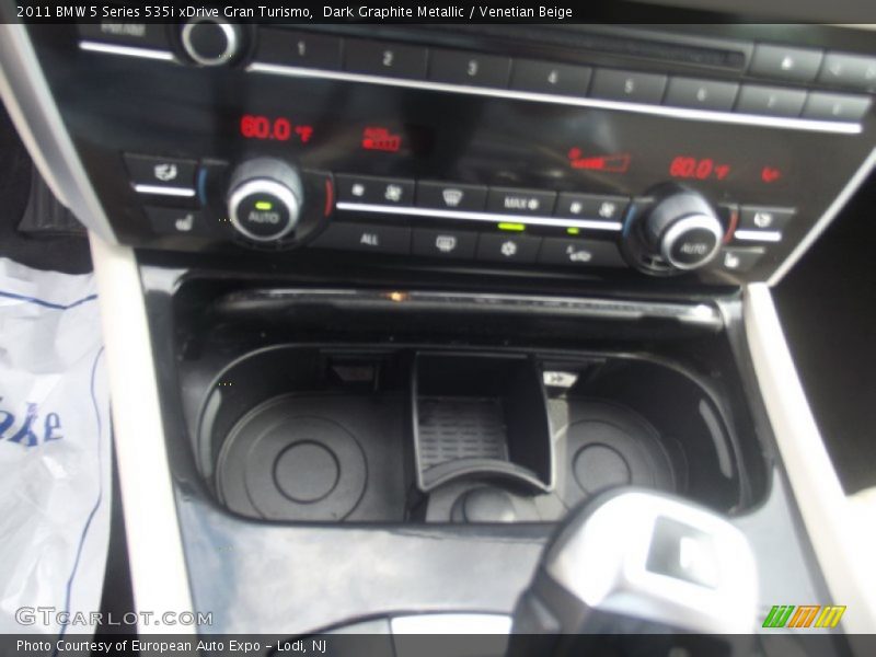 Dark Graphite Metallic / Venetian Beige 2011 BMW 5 Series 535i xDrive Gran Turismo