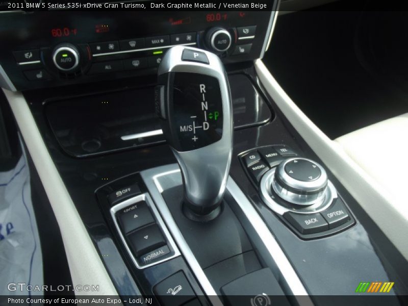 Dark Graphite Metallic / Venetian Beige 2011 BMW 5 Series 535i xDrive Gran Turismo
