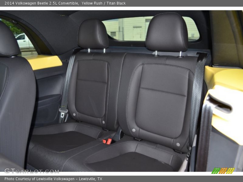 Yellow Rush / Titan Black 2014 Volkswagen Beetle 2.5L Convertible
