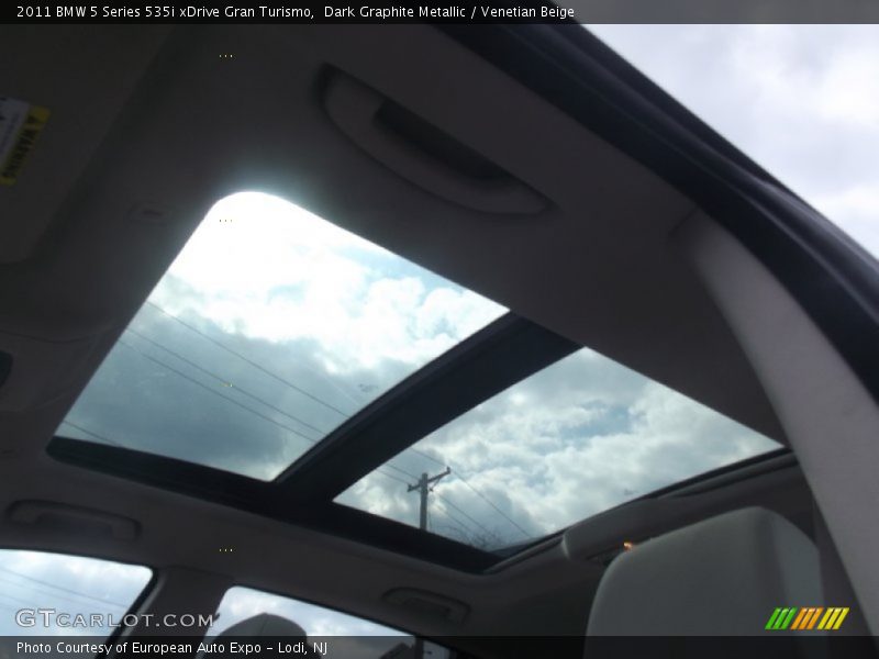 Dark Graphite Metallic / Venetian Beige 2011 BMW 5 Series 535i xDrive Gran Turismo
