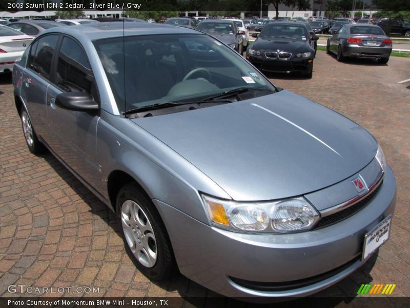 Silver Blue / Gray 2003 Saturn ION 2 Sedan