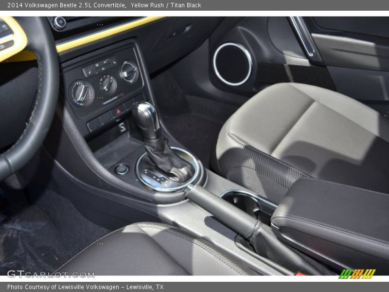 Yellow Rush / Titan Black 2014 Volkswagen Beetle 2.5L Convertible