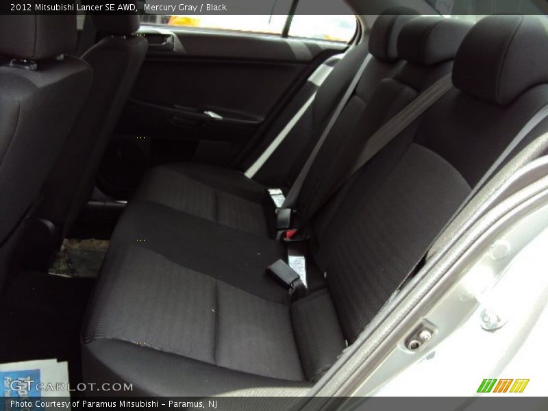 Mercury Gray / Black 2012 Mitsubishi Lancer SE AWD
