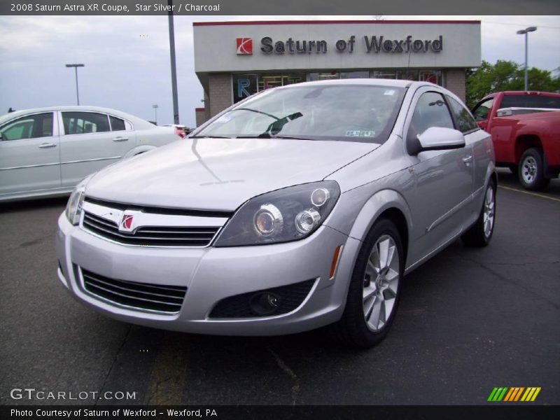 Star Silver / Charcoal 2008 Saturn Astra XR Coupe