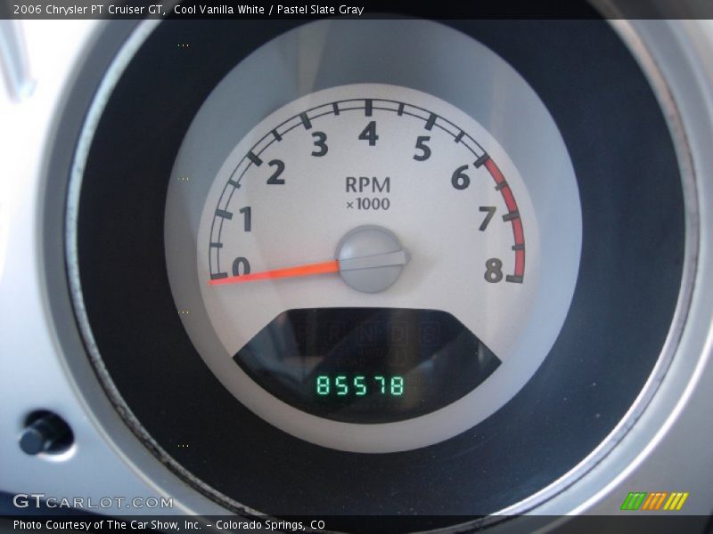 Cool Vanilla White / Pastel Slate Gray 2006 Chrysler PT Cruiser GT