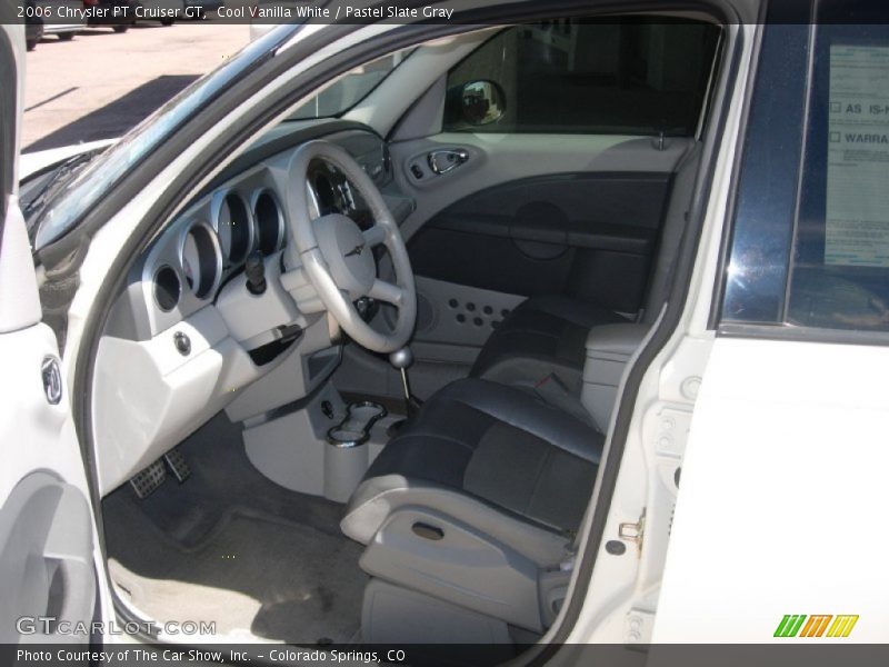 Cool Vanilla White / Pastel Slate Gray 2006 Chrysler PT Cruiser GT