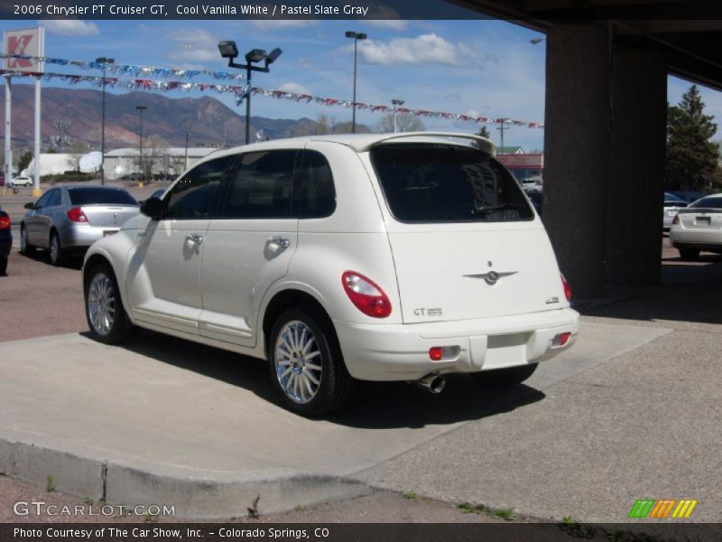 Cool Vanilla White / Pastel Slate Gray 2006 Chrysler PT Cruiser GT