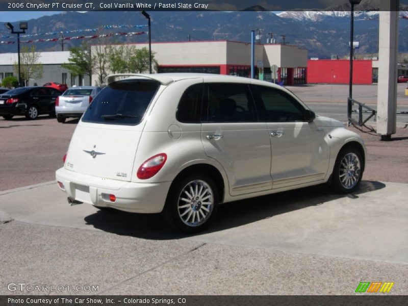Cool Vanilla White / Pastel Slate Gray 2006 Chrysler PT Cruiser GT