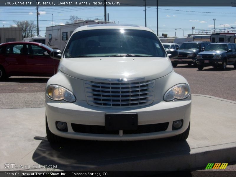 Cool Vanilla White / Pastel Slate Gray 2006 Chrysler PT Cruiser GT