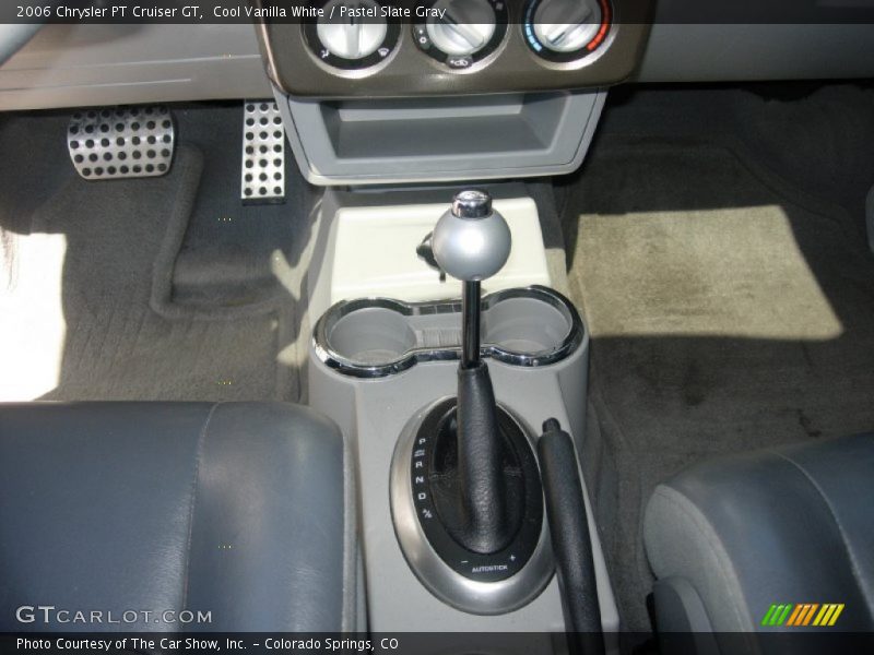 Cool Vanilla White / Pastel Slate Gray 2006 Chrysler PT Cruiser GT