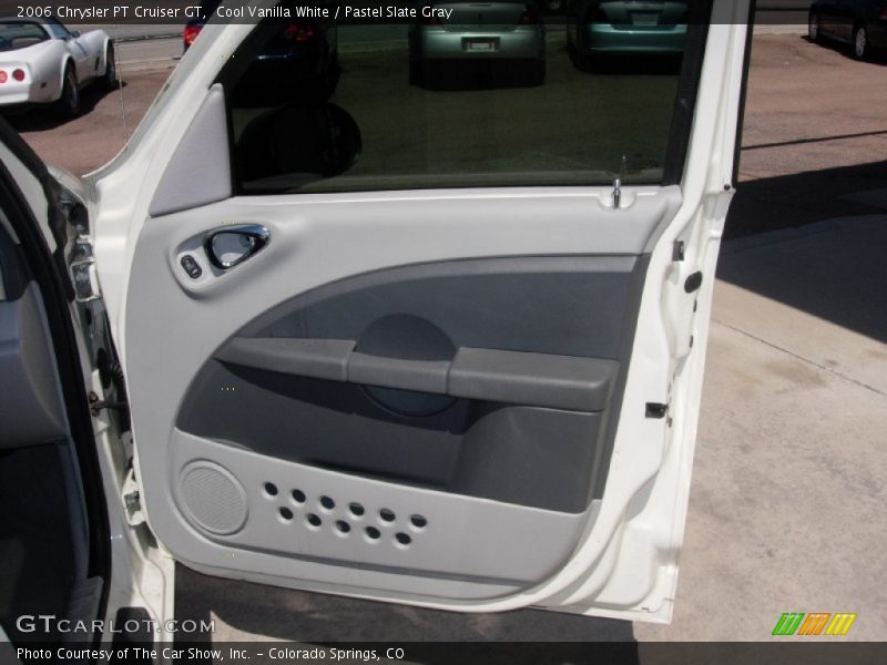 Cool Vanilla White / Pastel Slate Gray 2006 Chrysler PT Cruiser GT