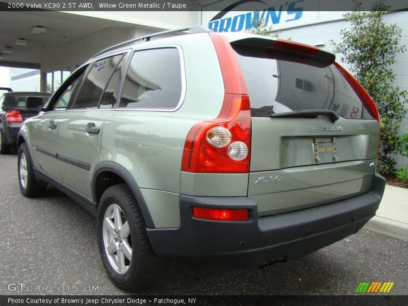 Willow Green Metallic / Taupe 2006 Volvo XC90 2.5T AWD