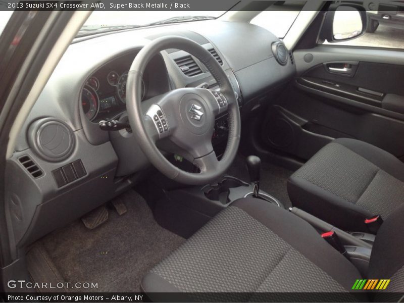  2013 SX4 Crossover AWD Black Interior